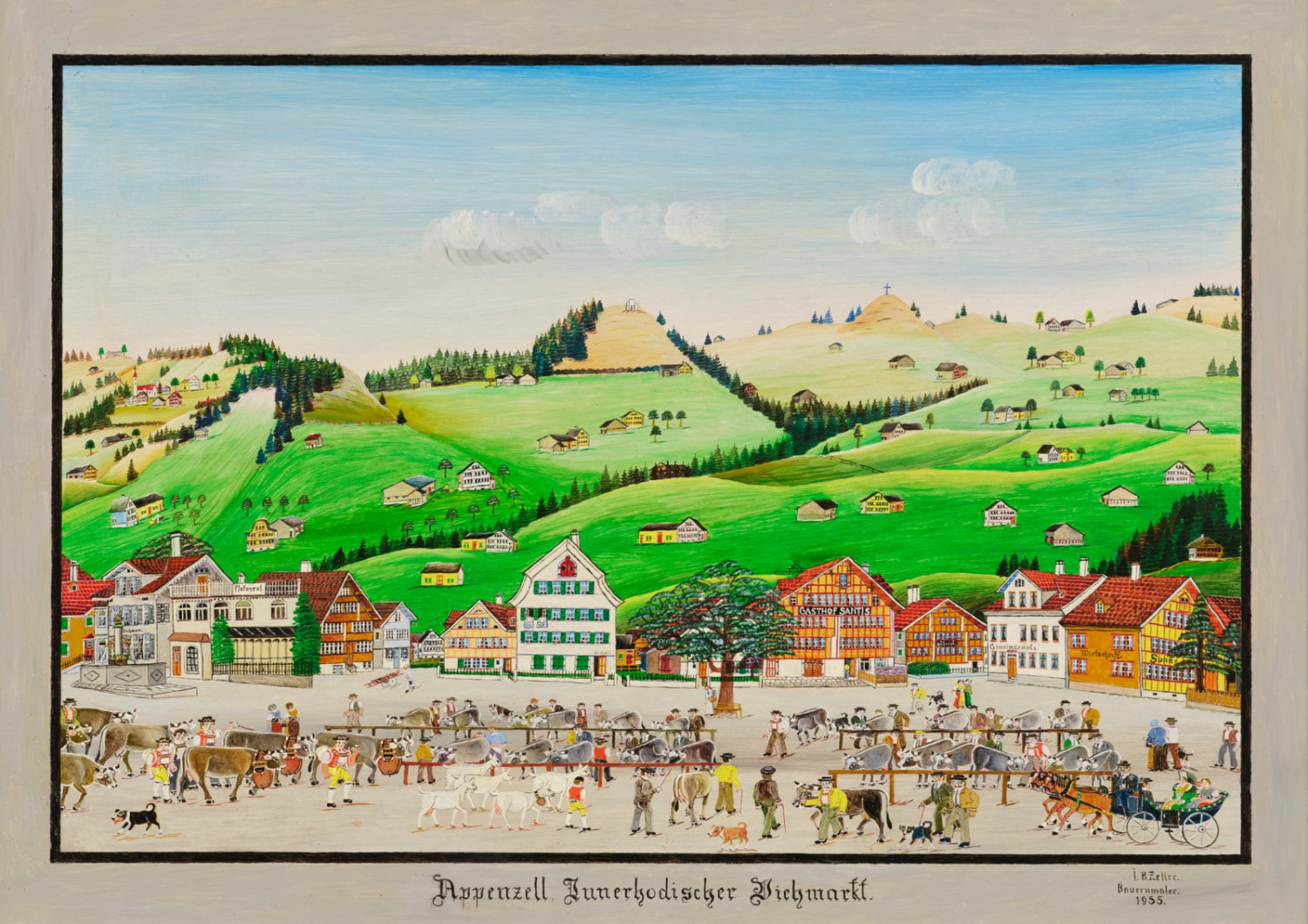 Johann Baptist Zeller - Appenzell Innerrhodischer Viehmarkt