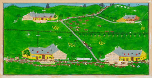Fritz Frischknecht - Bauernhöfe im Appenzellerland