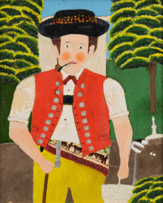 Johannes Langenegger - Appenzeller Senn in Tracht