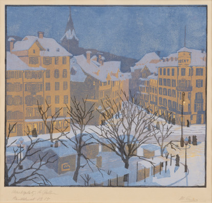 Martha Cunz - Marktplatz St. Gallen