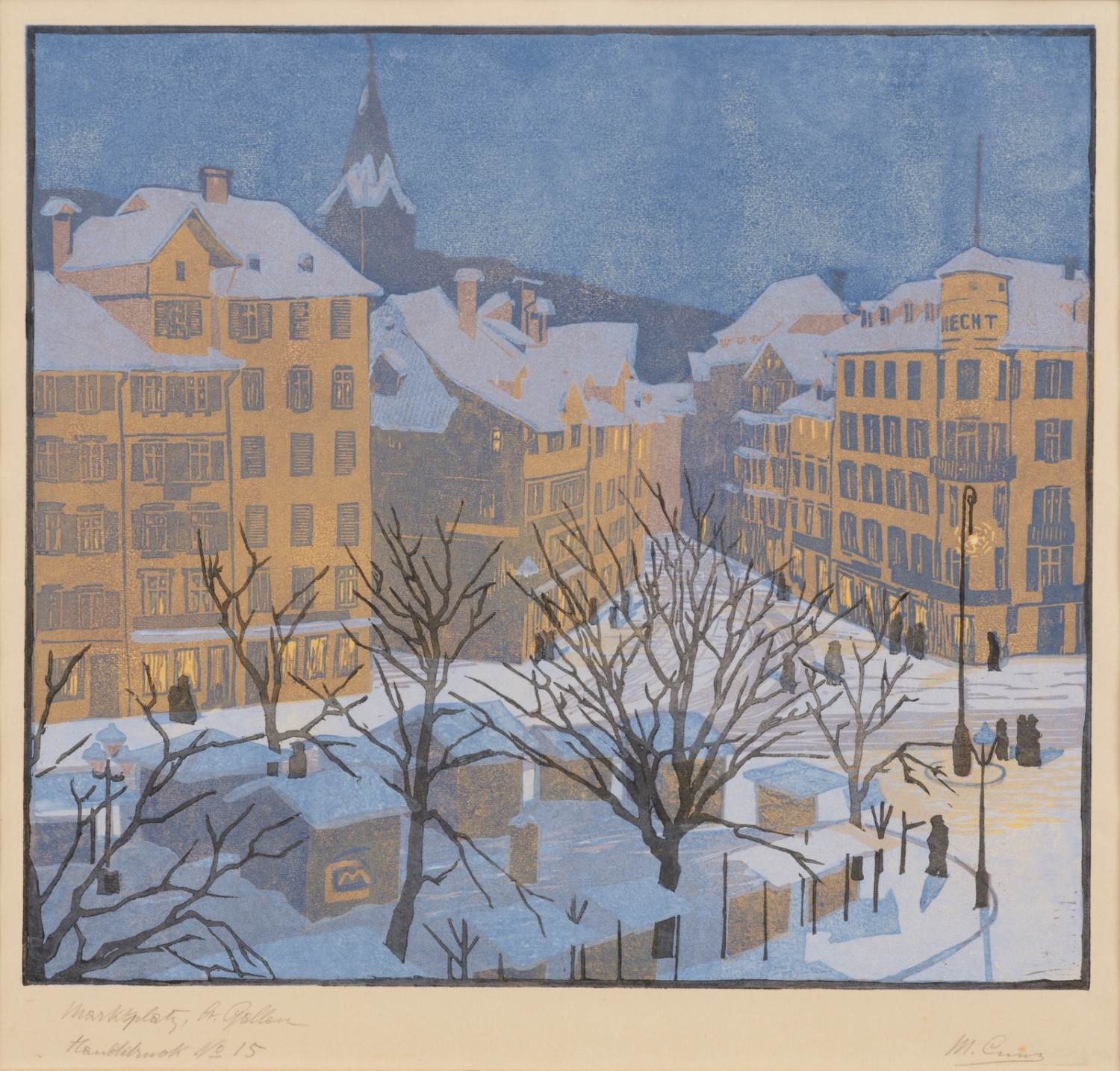 Martha Cunz - Marktplatz St. Gallen
