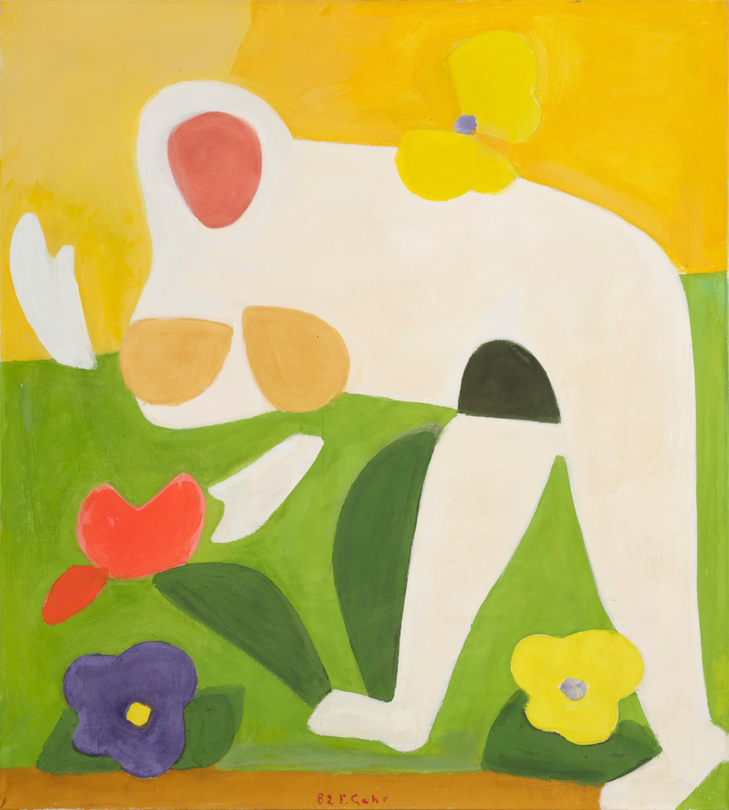 Ferdinand Gehr - Frau im Garten