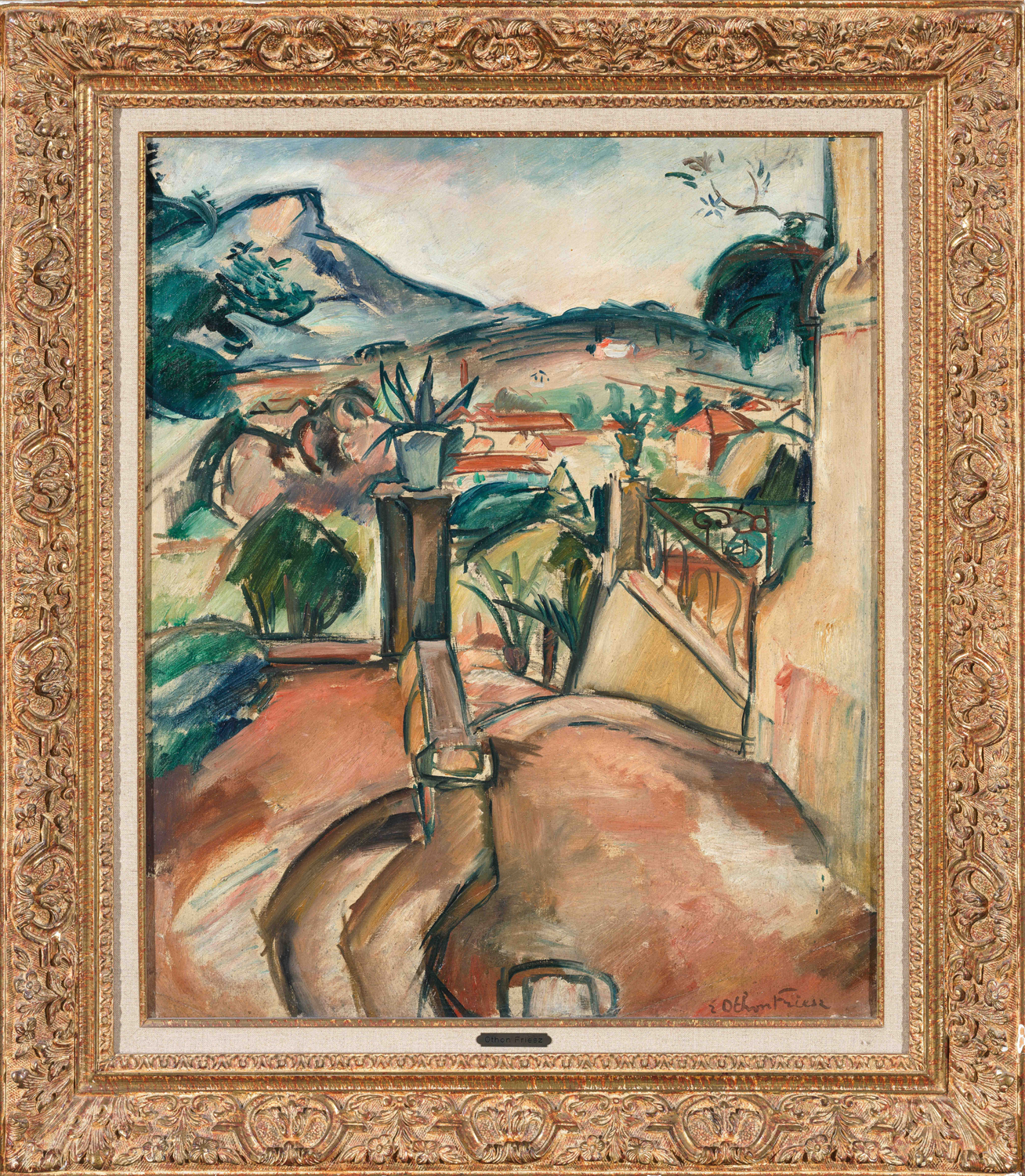 Emile Othon Friesz - La terrasse, Toulon
