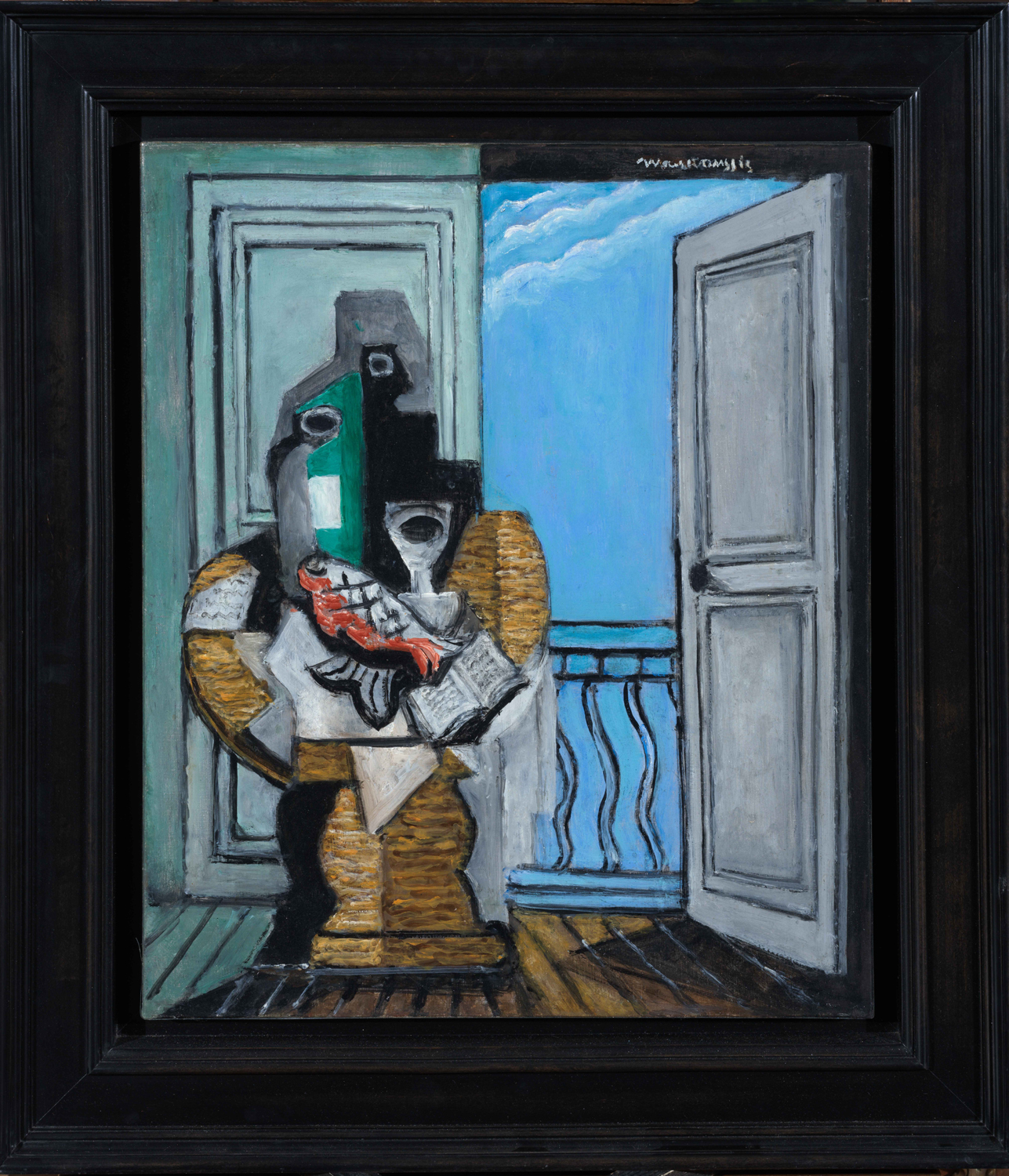 Louis Marcoussis - Nature morte à la fenêtre