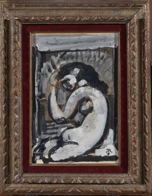 Georges Rouault - Nu accoudé (Fleurs du mal)