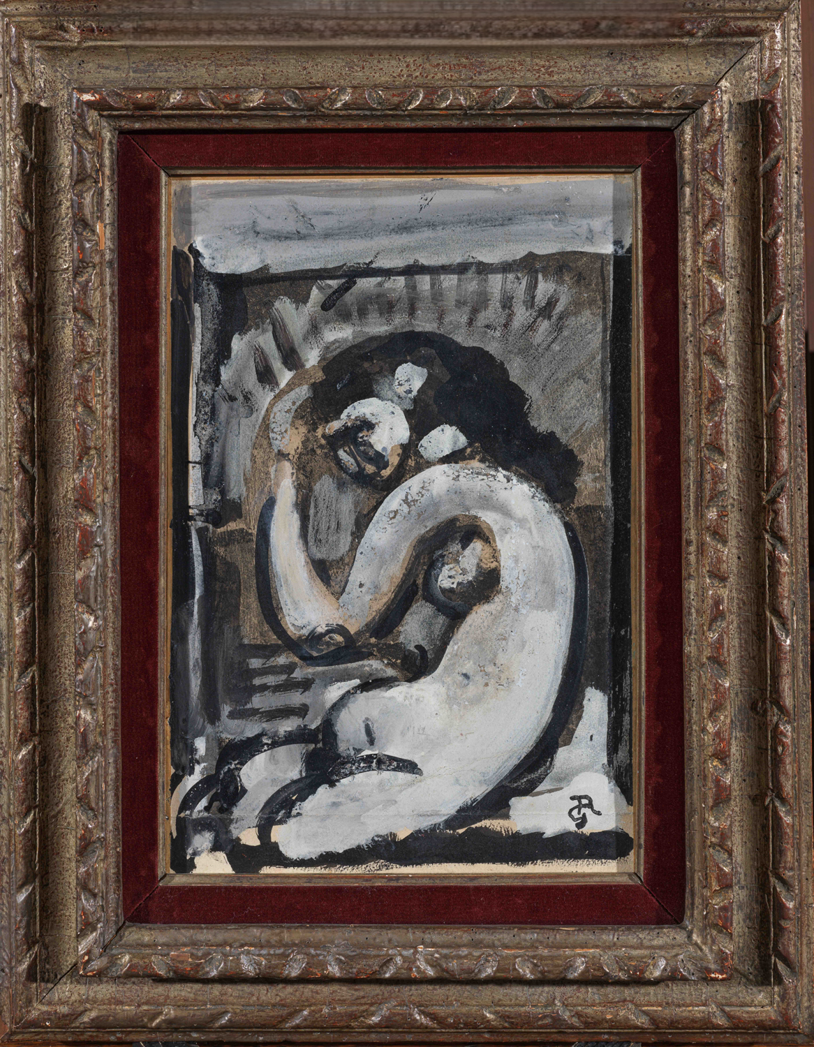Georges Rouault - Nu accoudé (Fleurs du mal)