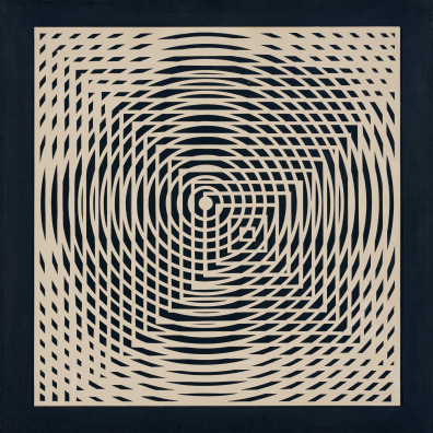 Victor Vasarely - Interférence I, n° 1217