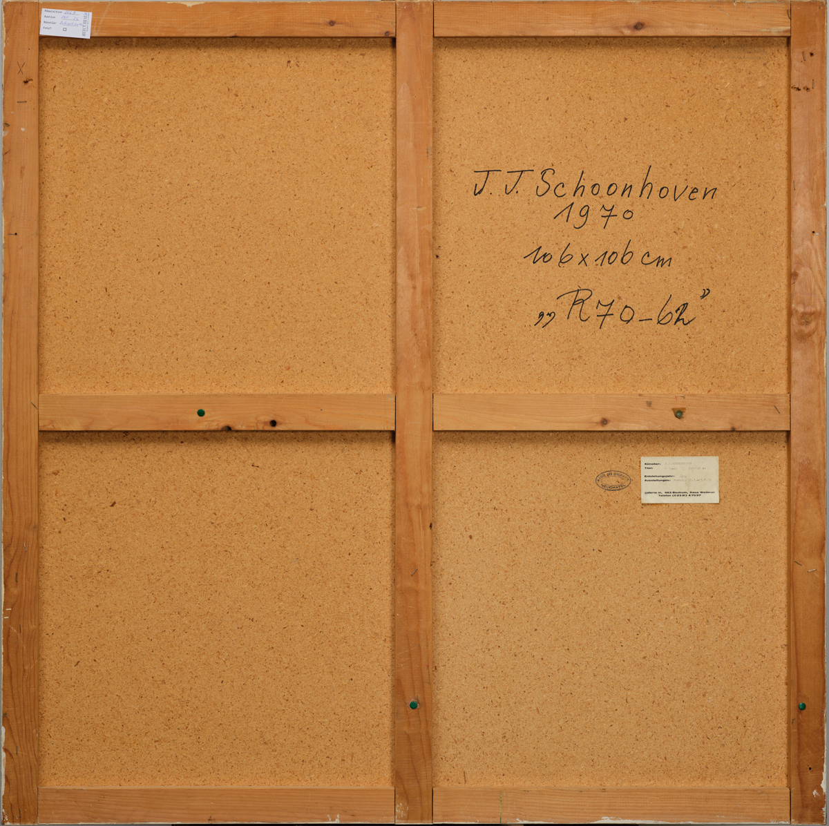 Jan J. Schoonhoven - R 70-62