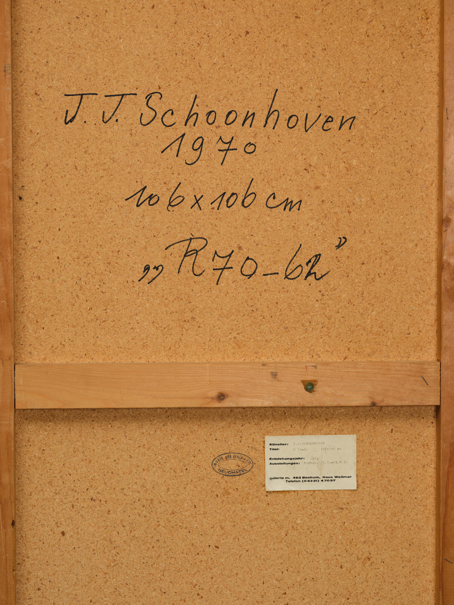 Jan J. Schoonhoven - R 70-62