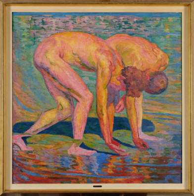 Giovanni Giacometti - Fanciulli nel lago (Alberto und Diego Giacometti)