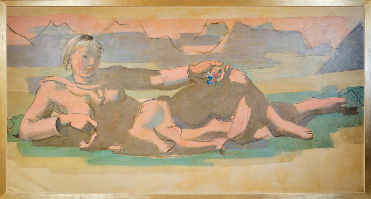 Maurice Barraud - La pose