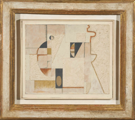 Willi Baumeister - Mauerbild mit Segmenten
