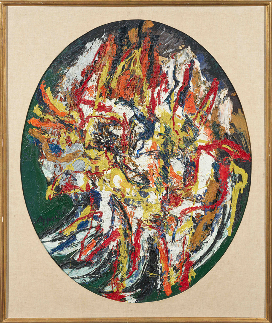 Karel Appel - Tête Soleil