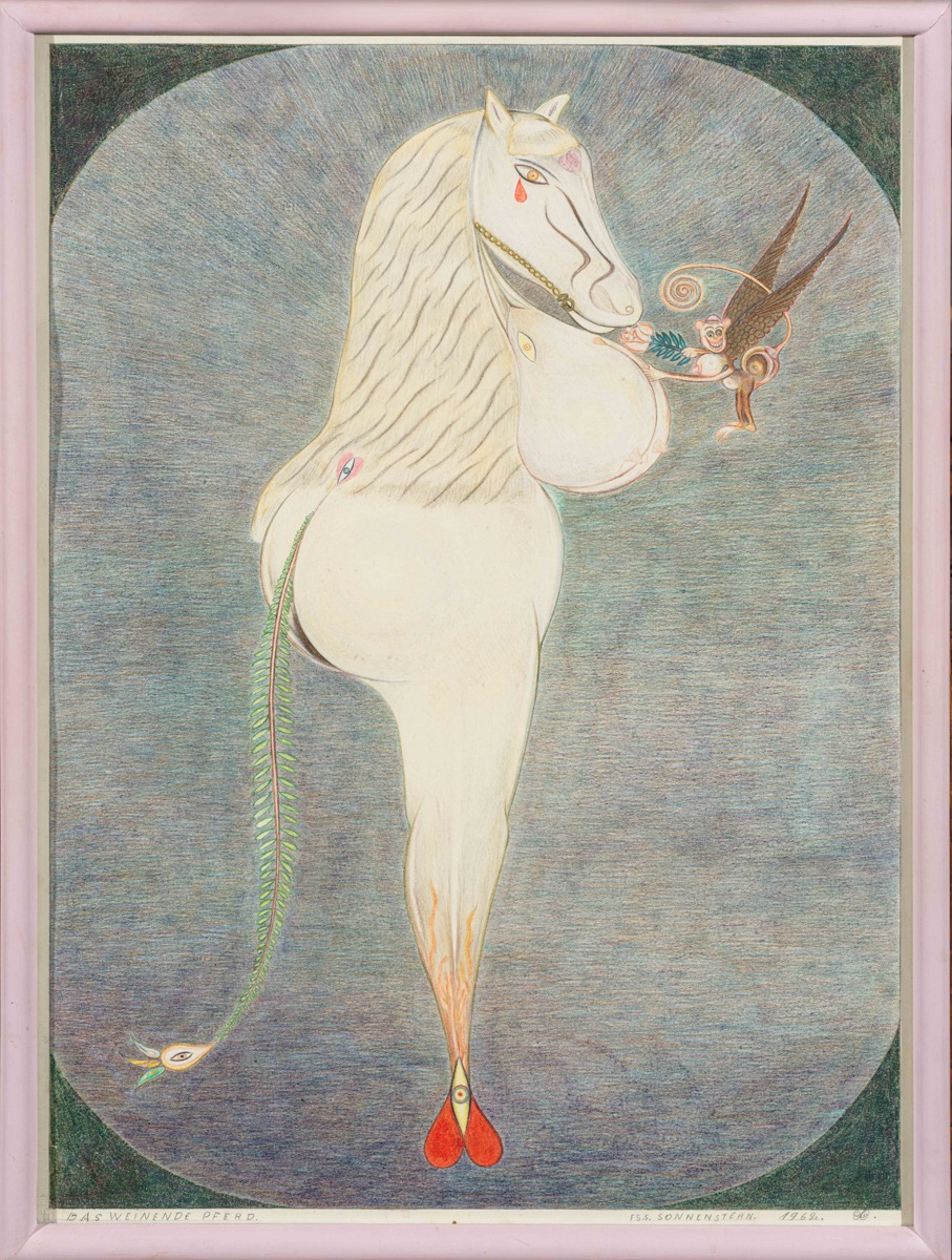 Friedrich Schroeder-Sonnenstern - Das weinende Pferd