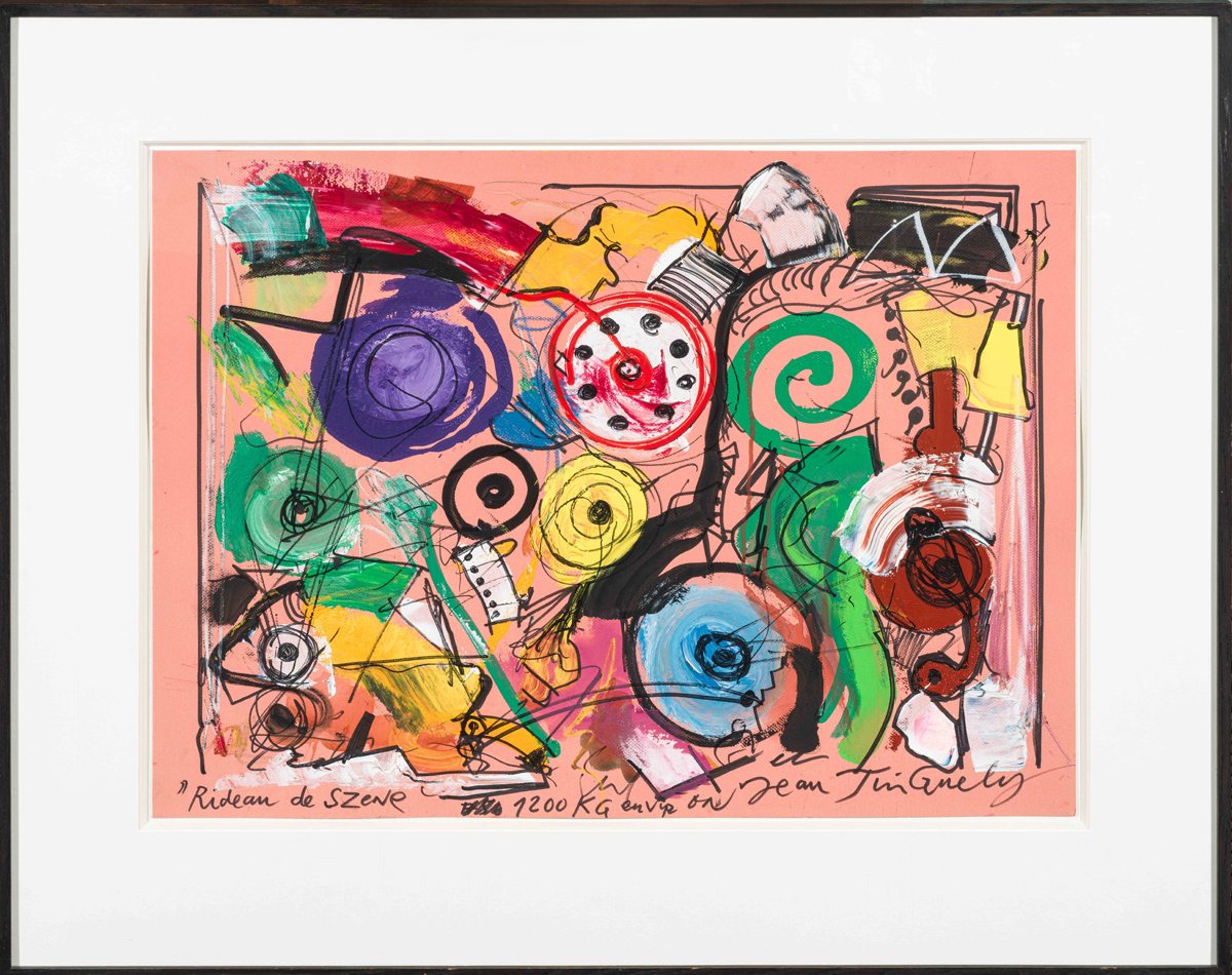 Jean Tinguely - Rideau de scène