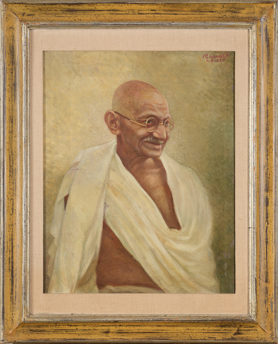 Bhunath Mukherjee - Mahatma Gandhi