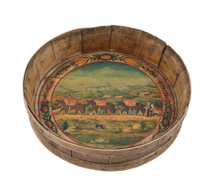 Johannes Müller - Bauer mit Saumpferden und Sennenhunden