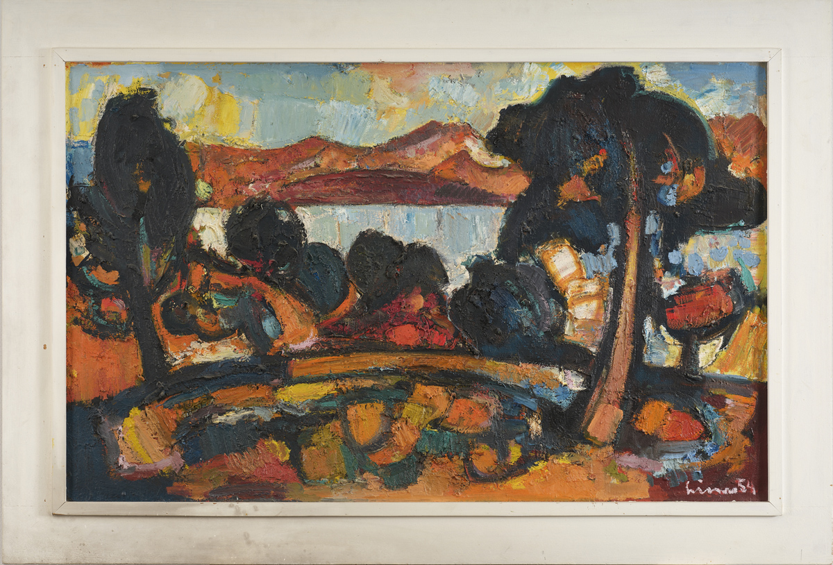 Carl Walter Liner - Landschaft auf Korsika