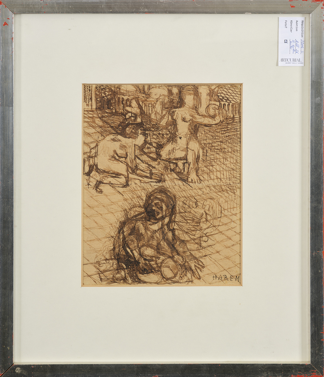 Louis Soutter - Samuel II, XI, V.2 / Harem