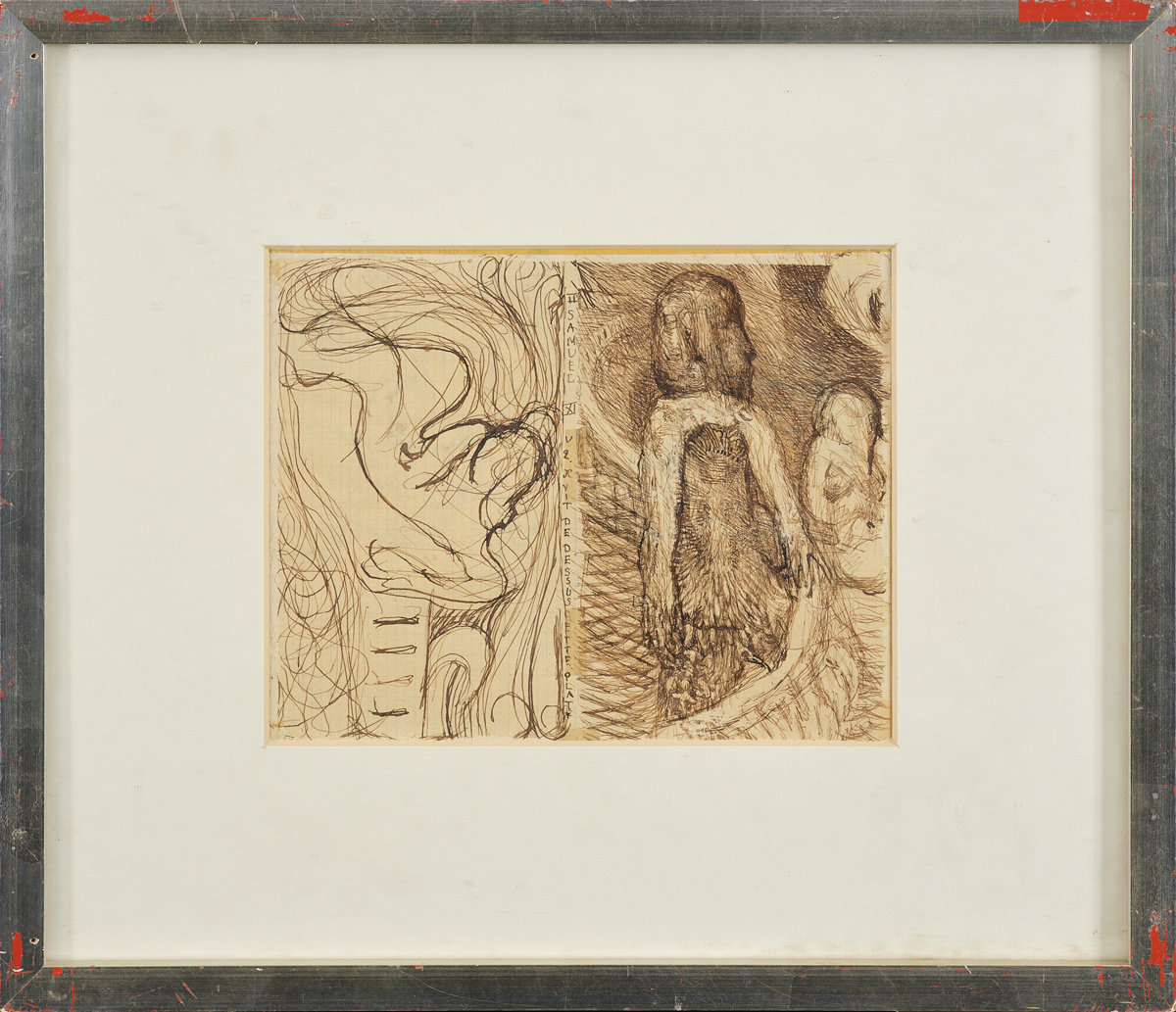 Louis Soutter - Samuel II, XI, V.2 / Harem
