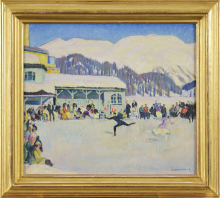 Emil Cardinaux - St. Moritz, Haus Badrutt
