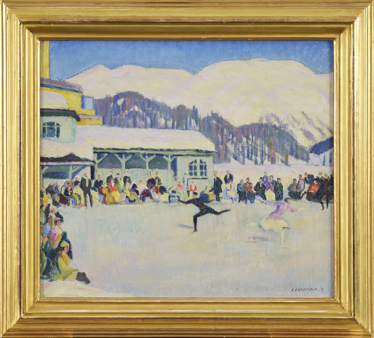 Emil Cardinaux - St. Moritz, Haus Badrutt