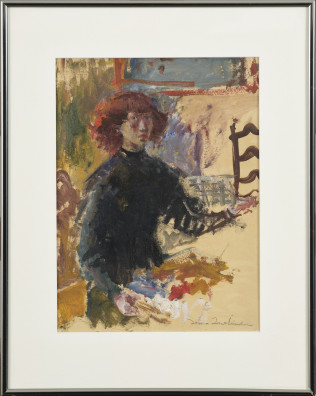 Irène Zurkinden - Selbstbildnis