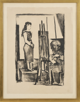 Pablo Picasso - La Pose habillée
