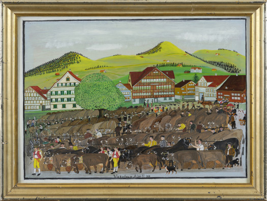 Johann Baptist Zeller - Viehschau in Appenzell