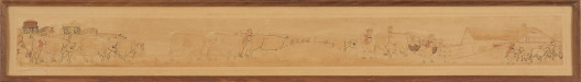 Johann Baptist Zeller - Alpaufzug, Fragment