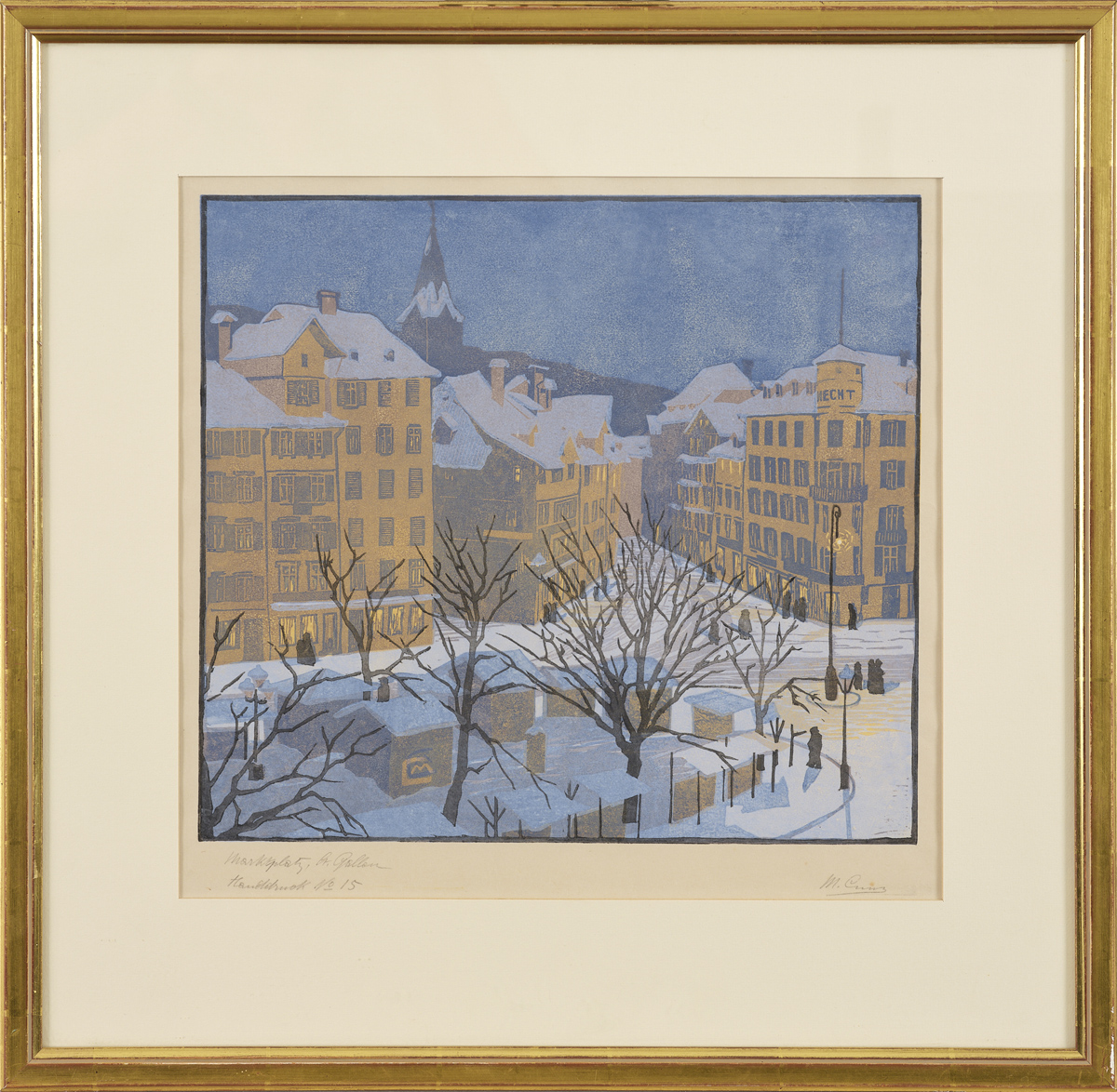 Martha Cunz - Marktplatz St. Gallen