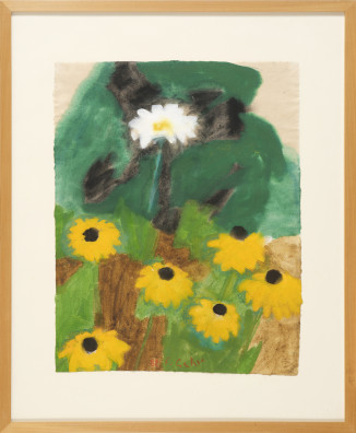 Ferdinand Gehr - Aster und Rudbeckien