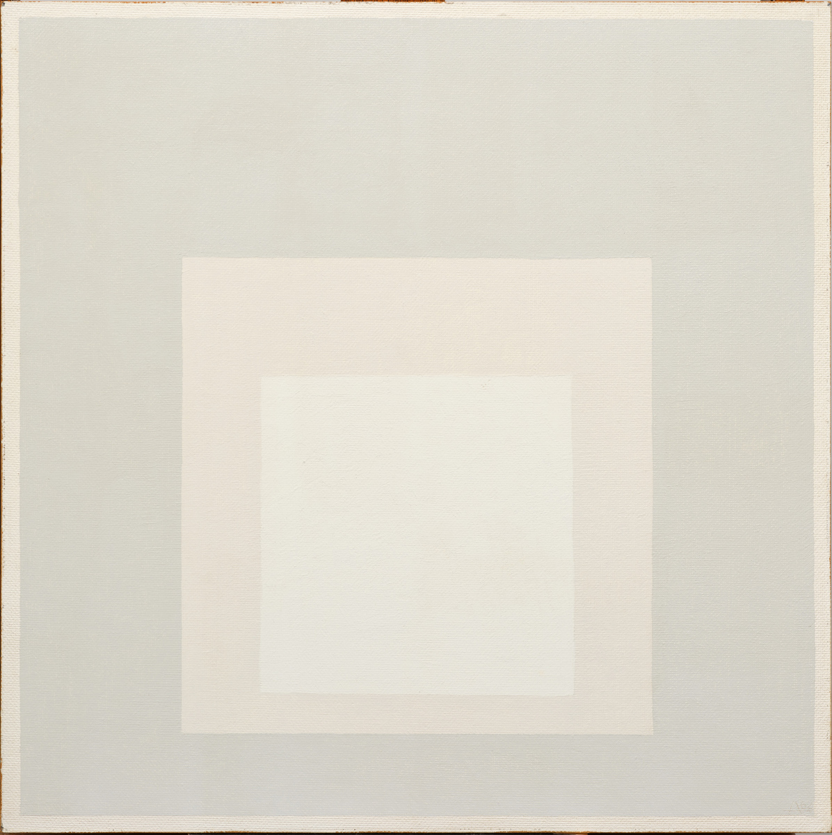 Josef Albers - Study for Homage to the Square: White Call